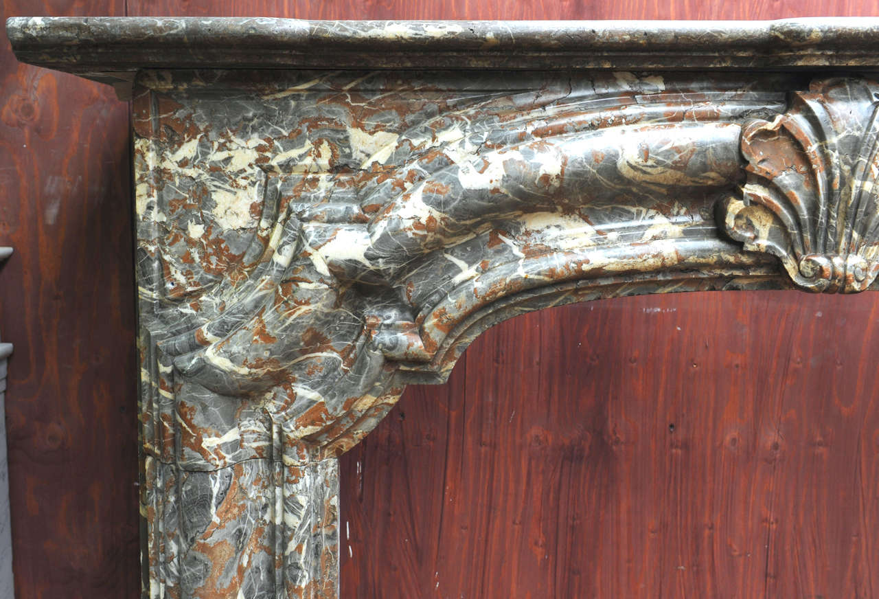 Very fine 18th c. Dutch fireplace In Good Condition In Baambrugge, NL